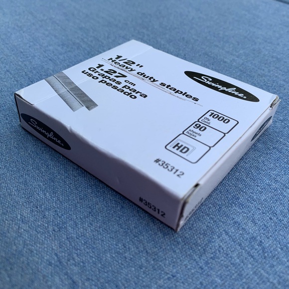 Swingline Staples, Heavy Duty, 1/2" Length - Picture 4 of 5